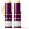 Holibao Balsamo multi calcio, balsamo multi volume di calcio, stick per il nucleo delle rughe, stick idratante al collagene coreano, anti-invecchiamento, cedimento, rughe, rassodante per la pelle per balsamo