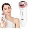 My's beauty Dispositivo di Bellezza 3 IN 1 RF EMS MINI HIFU Portatile Ringiovanimento della Pelle con Lifting Facciale Macchina di Bellezza per la Cura Della Pelle del Viso