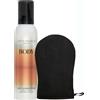 Santa Monica Skincare | KIT Mousse Autoabbronzante (2x150ml) con Guanto Applicatore | Per Viso e Corpo | Abbronzatura Naturale, Idratante e Senza Macchie