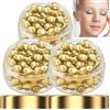 JASUBAI Vitamina E e acido ialuronico capsule di siero viso anti-invecchiamento, siero idratante, rassodante, 30 capsule contro rughe, macchie scure, pelle secca, riparazione e sbiancamento della pelle (3