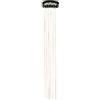 Wambere 12 extension colorate per capelli da 50 cm, clip da donna, senza cuciture, accessorio per capelli da donna, accessorio per capelli colorato, colore arancione