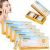 Orgrul Mini crema solare in formato da viaggio, anti-età, protezione solare spray con protezione solare UPF 50+, protezione solare da viaggio, senza olio, per il viso, con fattore di protezione solare 50+