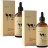 QPJUVC Golden Micro Peptide Tallow, siero viso al retinolo anti-invecchiamento con sebo di manzo e acido ialuronico per pelle più tonica, liscia e idratata, 100 ml (2)