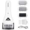 PRITECH Electric Foot Callus Removers Rechargeable foot exfoliator Callus shaver Portable Foot File Pedicure Tools Set Feet Care rasp Dead Skin remover for dry skin treatment Adapter Charging