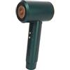 SALUTUYA Asciugacapelli senza fili, vento caldo freddo 3 livelli di regolazione del vento 100‑240 V Batteria a basso rumore 2500 MAH Asciugacapelli portatile con supporto per viaggi d'affari(#3)