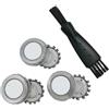 ZFHEGFVS 3 Pezzi Sostituiscono La Lama Del Rasoio, Compatibile Con Philips, Rasoio HQ3 HQ4 HQ55 HQ56 HQ4+ HQ44 HQ6640 HQ6645 HQ6675 HQ6676 HQ6695 HQ6696 HQ6425