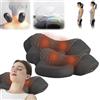 Dsongo Fisiorest - Massaggiatore 3 in 1 per il Collo Artuvate Cervicale, Massaggio Profondo e Rilassamento, con Calore, con Trazione per Aiutare a Dormire (Nero, 2PCS)