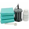 BioEnergiser Set Accessori Pediluvio Elettrolisi 30 Sacchetti 100g Sale Speciale e Bobina Avanzata per Detox Spa Relax Igiene Lunga Durata Benessere Completo - BioEnergiser