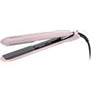 PIÙ GAMMA + ITALIA GAMMAPIU' Piastra per Capelli Donna+, Ferro, Ceramica con Polvere di Diamante, Effetto Liscio a Lungo, 3 Temperature, Riscaldamento Rapido, Autospegnimento (Rosa Opaco)