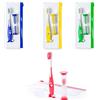 COSAS43 DETALLES PARA INVITADOS BODA-COM Set di 20 spazzolini da denti per bambini, con clessidra e trousse Regali per compleanni di bambini, scuole, feste per bambini o cliniche dentistiche.