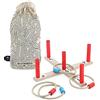 Vilac- Edizione Speciale per i Giochi Olimpici 2024-Gioco di Anelli-Partner Ufficiale Bambini dai 5 Anni-Giocattolo Unico-Made in France, Colore Beige, 240900