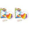 Zimpli Kids - Bomba da Bagno Grande Nuvola Arcobaleno, Multicolore ad Effetto Speciale, Regalo in Scatola Ragazze, Colore Bombe frizzanti, Compleanno per Bambini, 6361 (Confezione da 2)