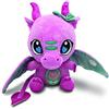 Baby Gemmy - Lucky Dragon Magic Egg XL Pink Draga, 37756, Multicolored, Taglia Unica