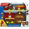 Dickie Toys 203818000 Happy Farm House, Avventura in fattoria, Set per bambini a partire da 1 anno, trattore, con animali, luce e suono