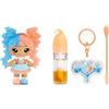 Yummiland Lip Gloss Doll: Mystery Color Change - Gwen Gummybear: Include 1 Bambola, Lucidalabbra fai da te + Portachiavi rimovibile, Gioco cosmetico. Collezionabile. Età 4+