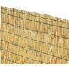 VERDELOOK Arella Cina in cannette Bamboo pelato, 1x5 m, bambù per recinzioni e Decorazioni