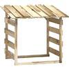 vidaXL Pergola con Tetto 100x90x100 cm in Legno di Pino Impregnato