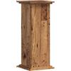 vidaXL Supporto per Piante Legno Vecchio 33x33x80 cm Legno Multistrato, Supporto per Fiori, Supporto per vasi per Piante, Supporto per vasi per Piante