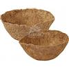 VERDEMAX Vaso in Cocco per TERRICCIO E Piante Diam 30Cm Giardino Balcone Fiori