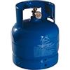 Eurocamping Srl BOMBOLA Gas Vuota 1 kg Uscita Rubinetto W20X1/14 SX M Vert.