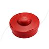 WAZUBC Testina Universale per Decespugliatore, 110mm × 75mm Bobina di Ricambio per Decespugliatore a Benzina a 2 Linee (rosso)
