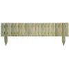 PSB Recinzione in legno da giardino, 90 x 15 x 30 cm, trattata con chiodini