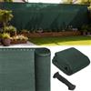 BB Sport Rete ombreggiante Protezione Privacy 150 g/m² incl. Corda in Nylon Schermo di Recinzione Resistente ai Raggi UV antistrappo Antivento, Dimensione:1.8m x 10m, Colore:Verde