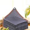 YiHYSj Rete ombreggiante Telo Ombreggiante Occhiellato Rete da Giardino Rete Ombreggiante Traspirante Resistenza allo Strappo Rete Frangivento Resistente ai Raggi UV (4x7m,Nero 6 Perni)