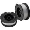 StarRing Bobine di ricambio per decespugliatore Black & Decker BESTA525, BESTA528, BESTA530, BESTE630, BD032, 1/2/5/10/20 pezzi (2 pezzi)
