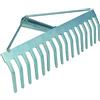 VERDELOOK Rastrello Zincato 16 Denti