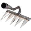 MLqkpwy Rastrello Per Diserbo - 5 Denti 32mm Rastrello Giardino Metallo Rastrello, Rastrello Per Foglie, Zappa Diserbo Rastrello, Rastrello Diserbo, Rastrello Da Diserbo Zappa Per Erbacce Allentamento