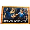 BLUSUPERSHOP bandiera 150x100 cm napoli avanti scugnizzi e come disse conte andiamo a prenderci lo scudetto 4 campione d' Italia campioni