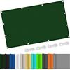 CHENMIAO Rete Ombreggiante Impermeabile 1.4 x 2 m Protezione UV Tenda da Sole Balcone con Kit di Fissaggio per Esterno Terrazza Giardino, Verde Scuro