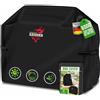 KESSER® Copertura per griglia per barbecue premium Copertura per grill a gas cappa grigliata resistente alle intemperie - Weber, Brinkmann, Char Copertura protettiva per griglia Copertura protettiva