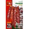 Franchi sementi semi di fagioli e fagiolini nani e rampicanti in confezioni varie (nano borlotto lingua di fuoco, 1 kg)
