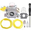 Loiezuir Carburatore di ricambio C1U-H60 per decespugliatore Ryobi Homelite 25cc 26cc 30cc SS26 SS30 CS26 CS30 String Trimmer 985624001 308054003 308054077 985308001 3074504
