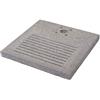 Yoeyang Bel-Fer Base Quadrata in Cemento Modello 42/BSE/8, con fenditore per Scarico a Perdere, per fontane 42/PS, 42/SR e 42/PSI