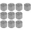 QOXEZY Filtro a rete in schiuma in acciaio inox per idropulitrice, confezione da 10, 14 x 11 mm, filtro di ricambio per lancia schiuma a neve