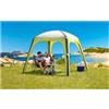 BERGER Avio Air | Gazebo Gonfiabile 2,5x2,5 m - Gazebo da Campeggio Pieghevole Impermeabile, Tenda Gazebo da Esterno per Giardino, Spiaggia e Camping, Protezione Pioggia e UV