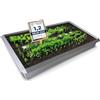 innogard S7052-011 - Set di Estensione del recinto per lumache 4 Pezzi - Galvalume Alu-Zinc - 4X Pannello Laterale 25 x 0,05 cm x 1 m