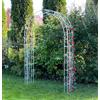 DanDiBo Arco per rose, zincato massiccio, 140 cm, resistente alle intemperie, 96522