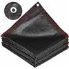 OTIGA Panno Ombreggiante Con Occhielli Rete Anti-Uv 90% a 12 Pin, Telo Ombra Traspirante Vele Parasole Rettangolare,per Serra Giardino Domestico Pianta Terrazzo Balcone (4mx6m/13.1ftx19.7ft)