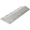 Grillrost.com Das Original Coperchio del bruciatore in Acciaio Inox - 395x150 mm - Extra Forte 1,5 mm - Adatto a Molti Barbecue