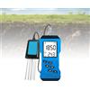 Lissontine Tester Di NPK Kit 7 in 1 per L'analisi Terreno Piante Misuratore Digitale NPK Misura PH, Umidità, Temperatura E Ec, Portatile per Giardinieri, Fattorie E Serre