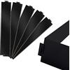 Sonnewelt Bordo per prato, in metallo, zincato, 5 m, 10 m, 15 m, 20 m, 25 m, 30 m, 35 m, 40 m, 45 m, 50 m, bordo per tagliaerba in palizzata, nero (lunghezza 10 m, altezza 18 cm)