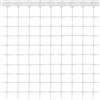 De Santis Rete Quadra Bianca in plastica PVC Esterno balconi ringhiere recinzioni frangivista frangisole Protezione Sicurezza H 1 MT Maglia 20x20 Vendita al Metro (10)