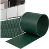 NAIZY 10 strisce di protezione per la privacy in PVC, 2,5 m x 19 cm, opache, a doppia asta, frangivista, colore: verde