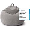DS Produkte LUMALAND Comfort Line Pouf M, 120 L - comoda poltrona divano - ideale come pouf