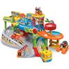 VTech - TutTut Cars Multi-Workshop Garage Playset Officina Meccanica con piste e livelli con luci, voci, canzoni, suoni di gru VTECH