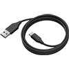 Jabra YOU'RE ON Jabra 14202-10 cavo USB USB 3.2 Gen 1 (3.1 Gen 1) 2 m USB A USB C Nero